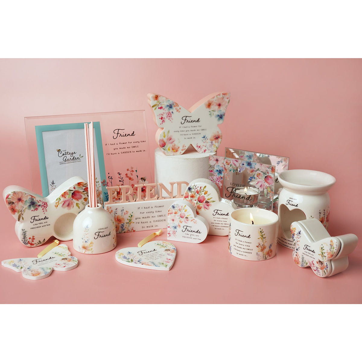 The Cottage Garden Wax Melt Burner - Friend