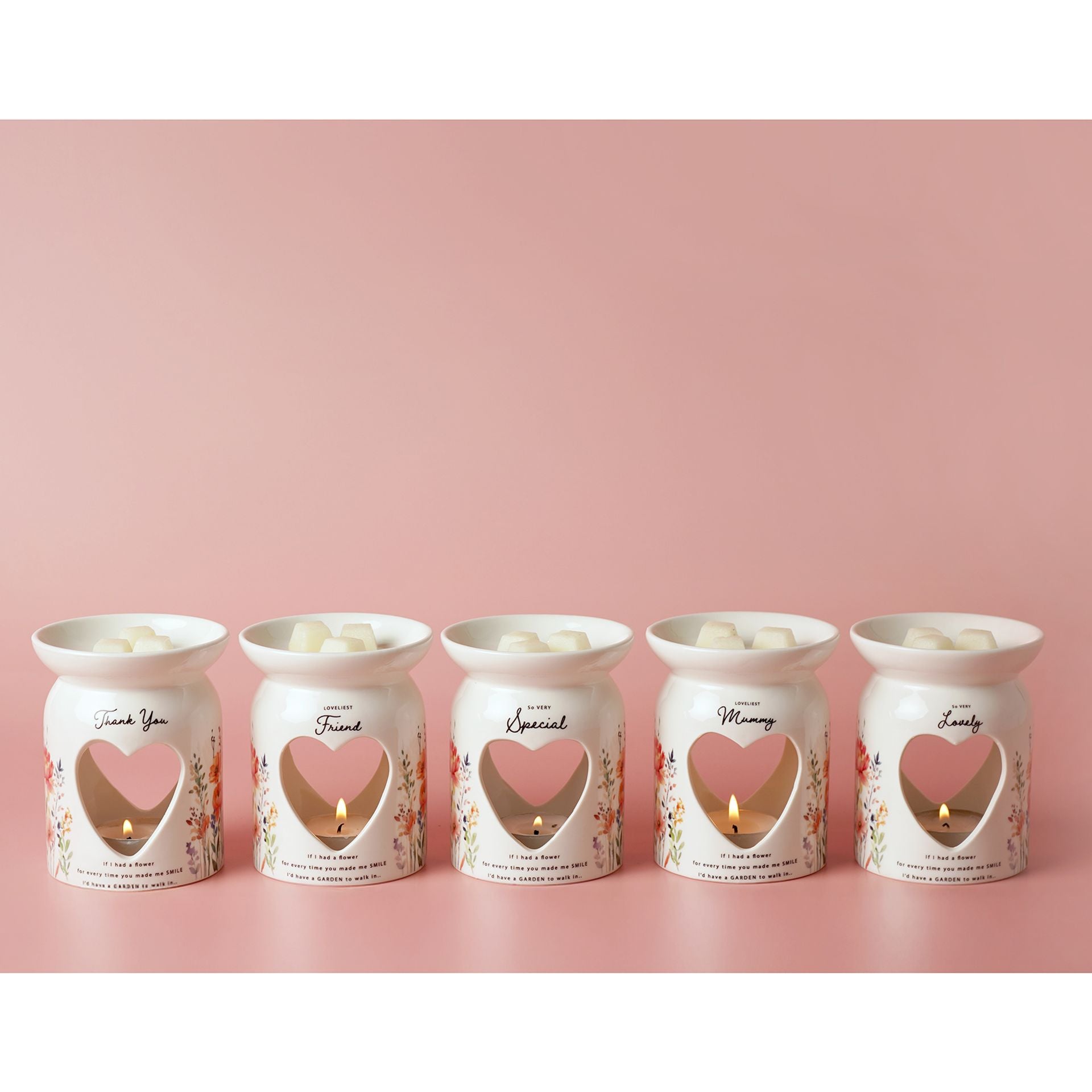 The Cottage Garden Wax Melt Burner - Thank You