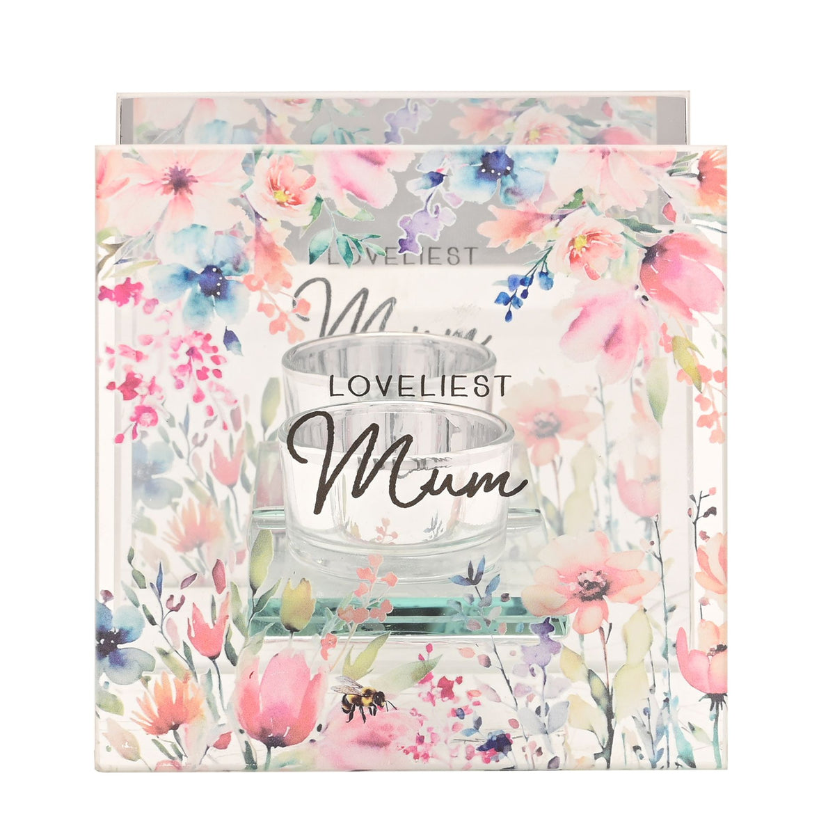 The Cottage Garden Tealight Holder - Mum