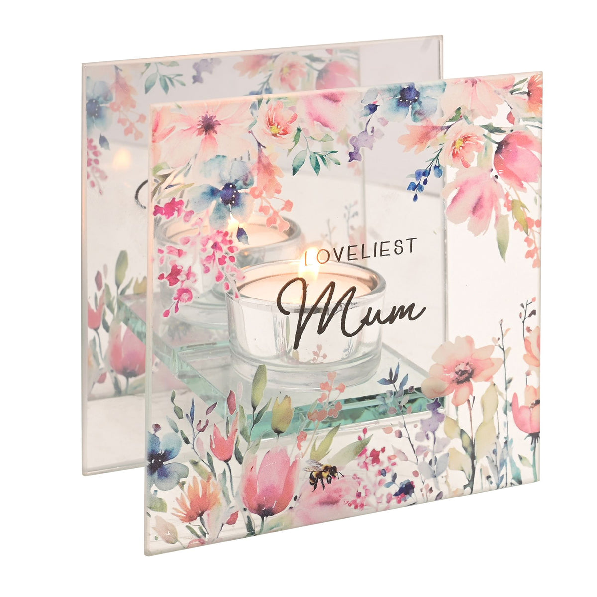 The Cottage Garden Tealight Holder - Mum