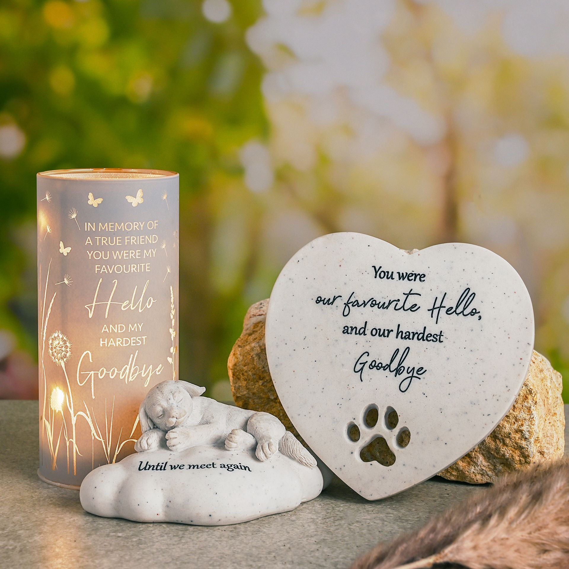Thoughts of You Pet Memorial Cloud - Dog