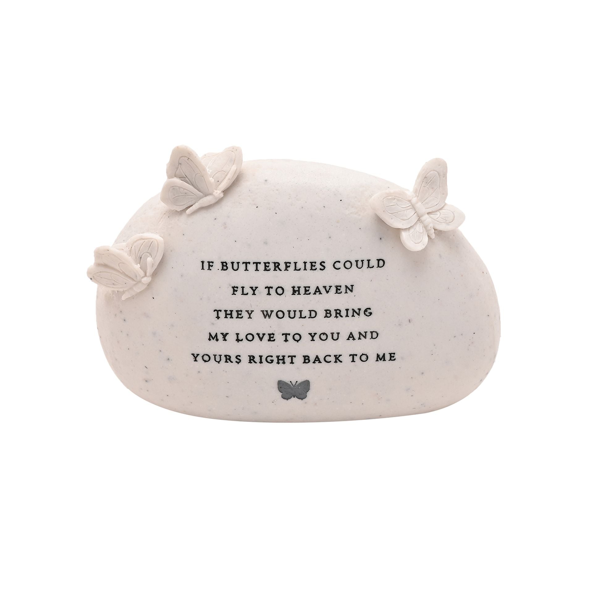 Thoughts of You Butterfly Graveside Pebble - Fly To Heaven