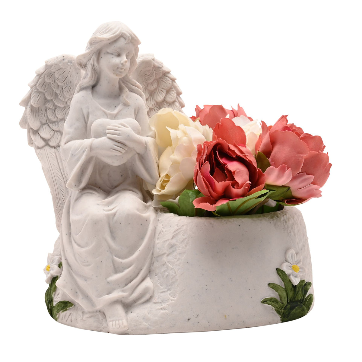 Thoughts of You Sitting Angel Graveside Pot Holder