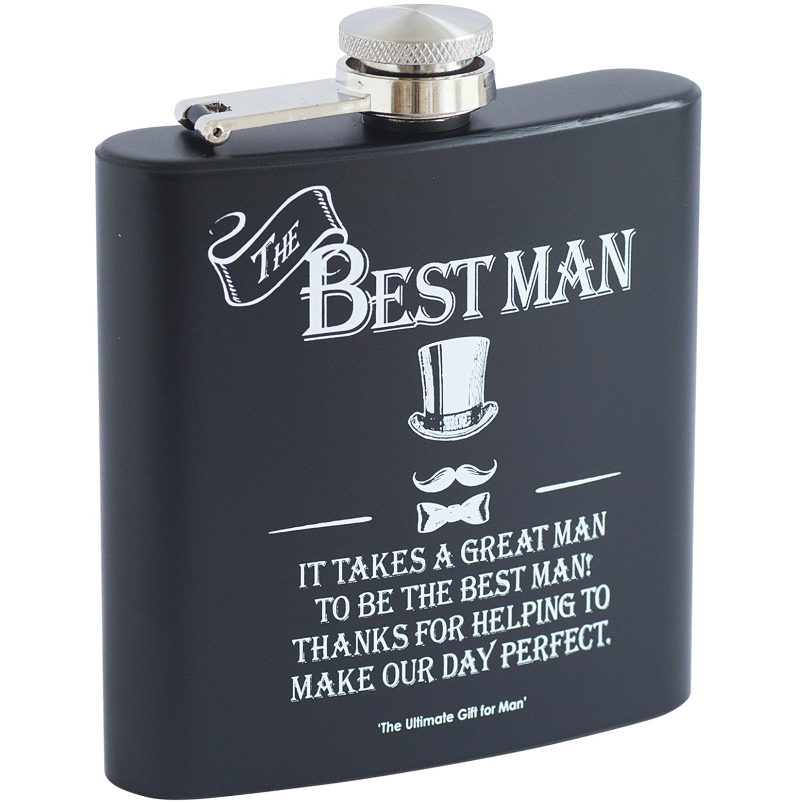 Ultimate Gift For Man Hip Flask Best Man
