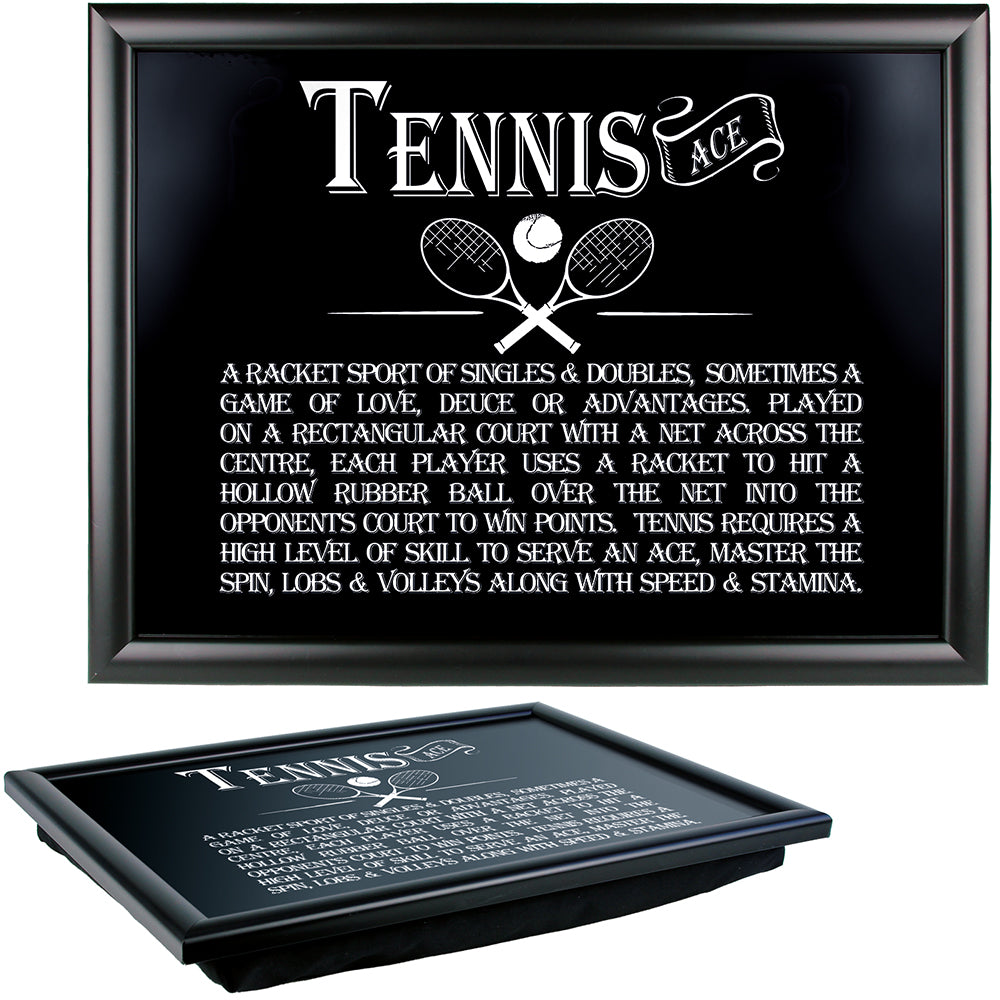 Ultimate Gift For Man Lap Tray Tennis