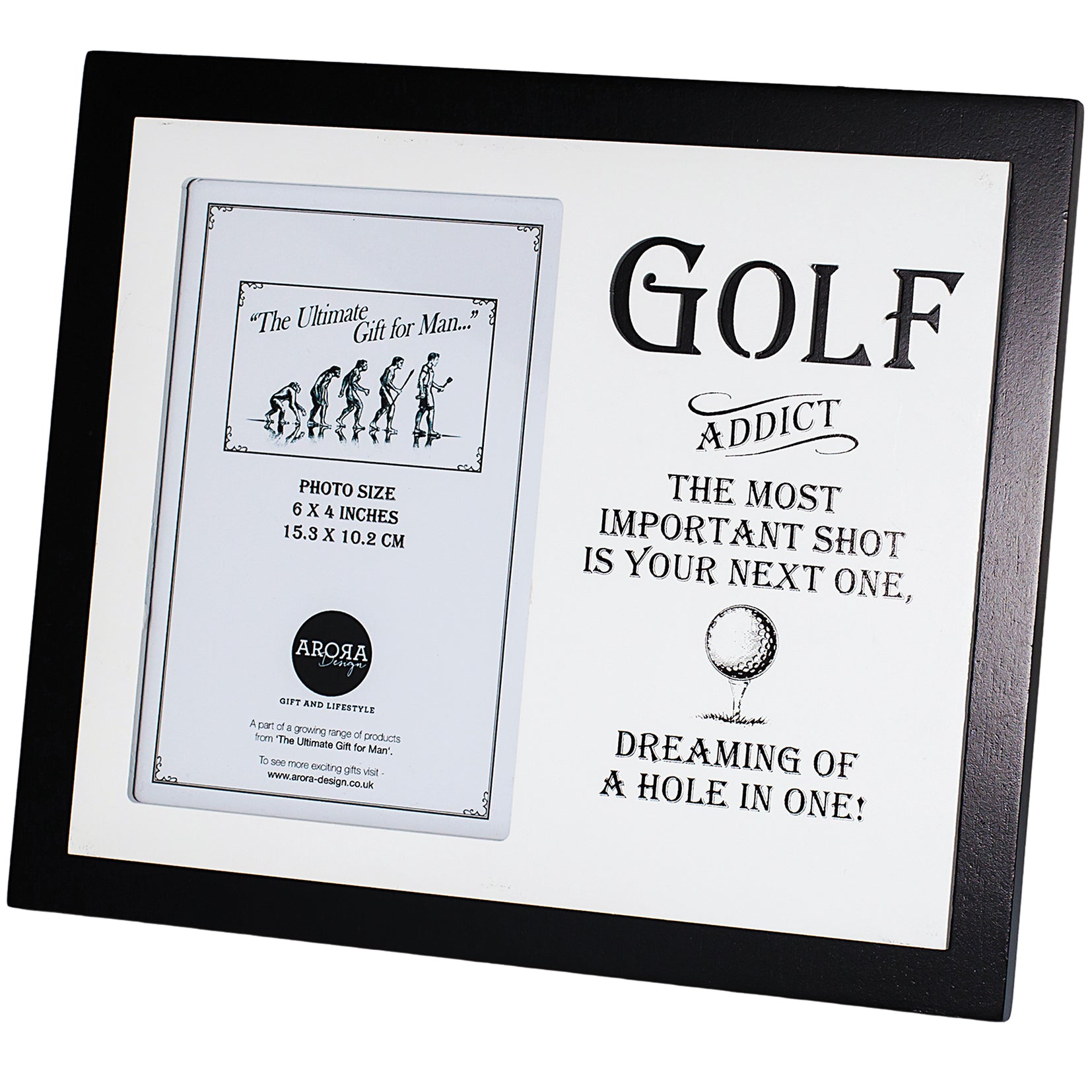 Ultimate Gift For Man Photo Frame Golf