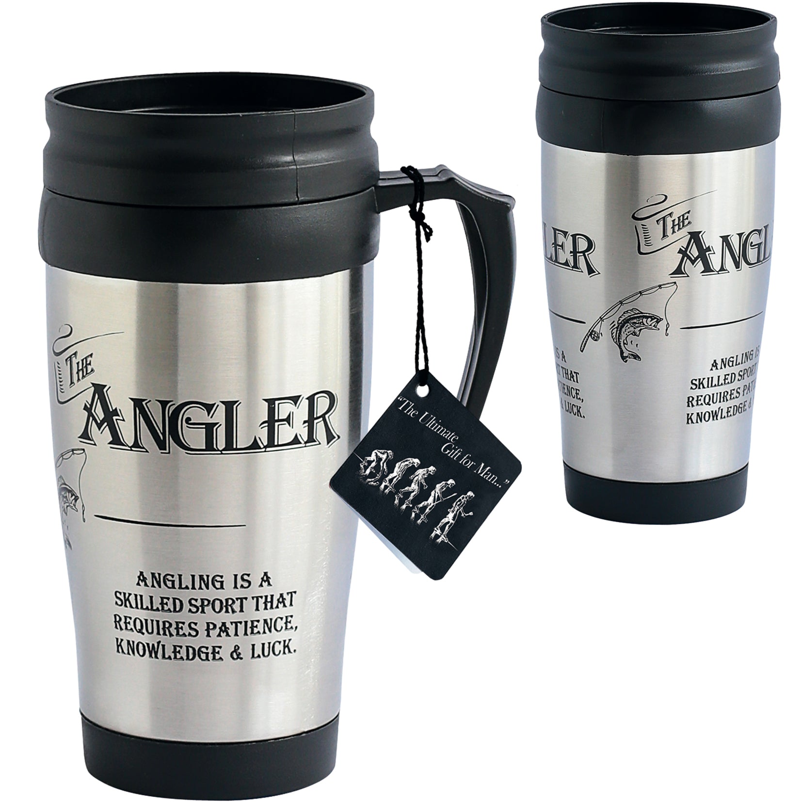 Ultimate Gift For Man Travel Mug Angler