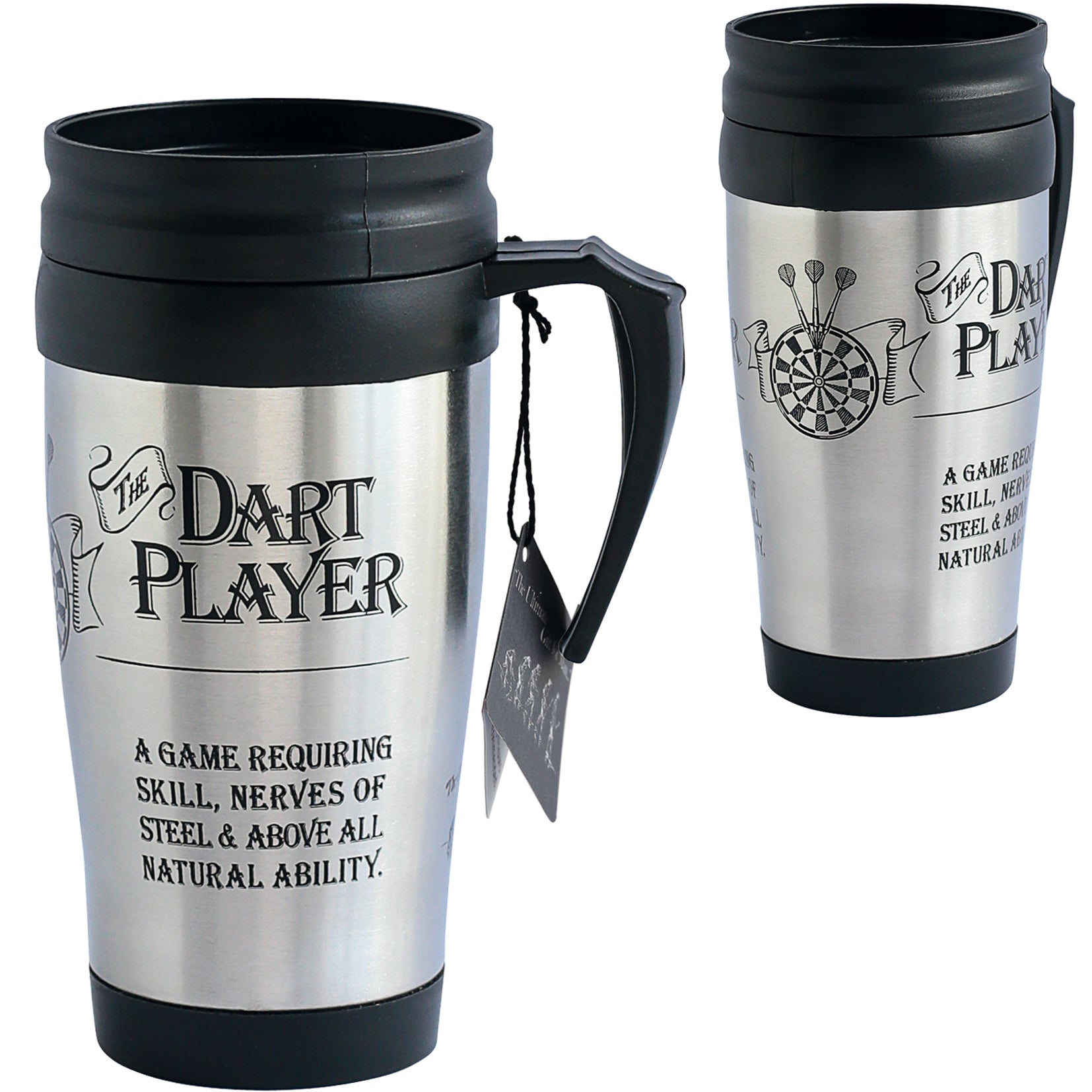 Ultimate Gift For Man Travel Mug Dart Player