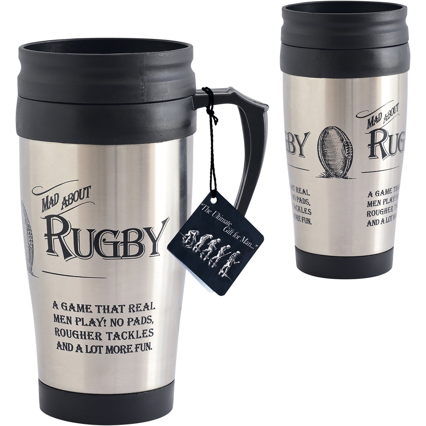 Ultimate Gift For Man Travel Mug Rugby