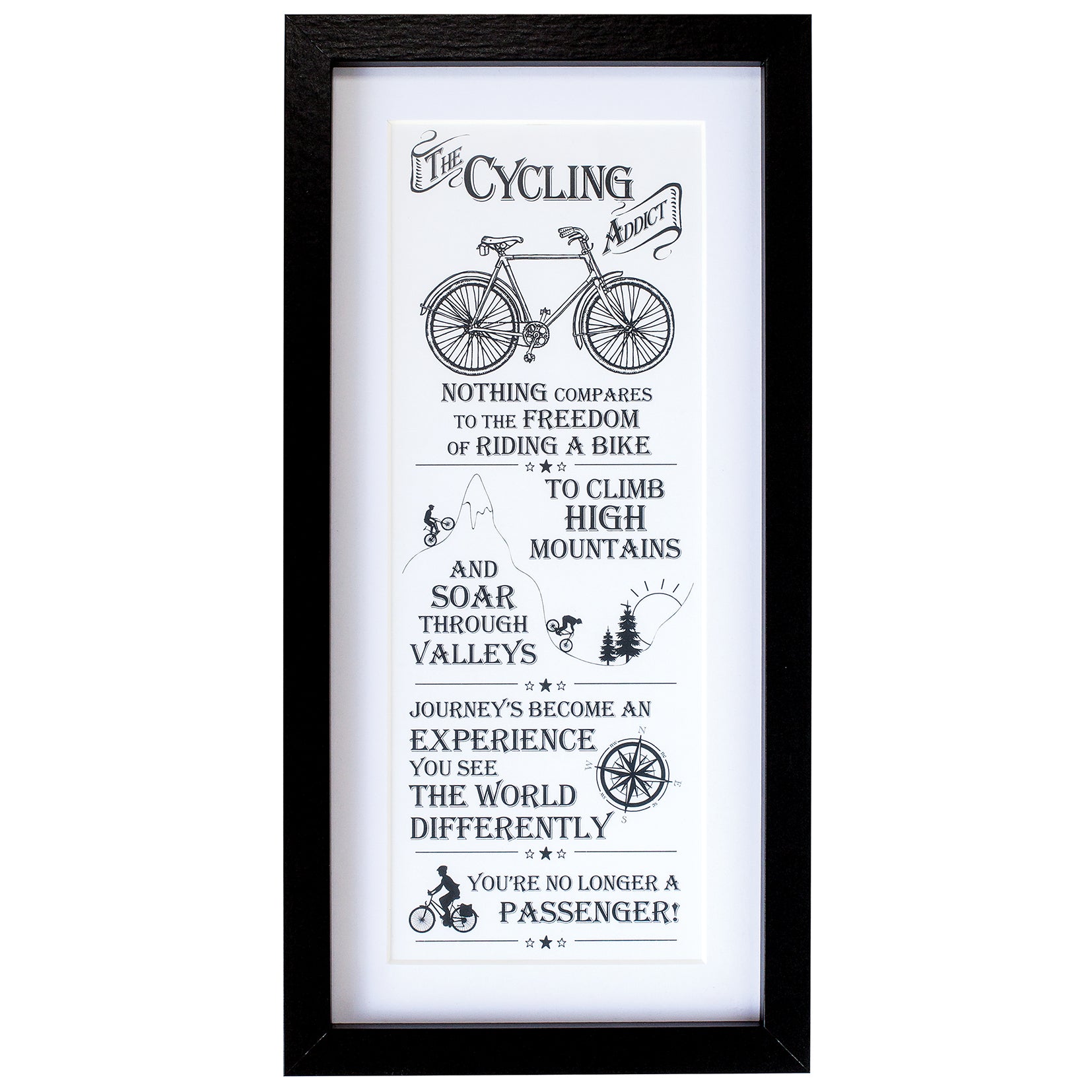 Ultimate Gift For Man Wall Art Cycling