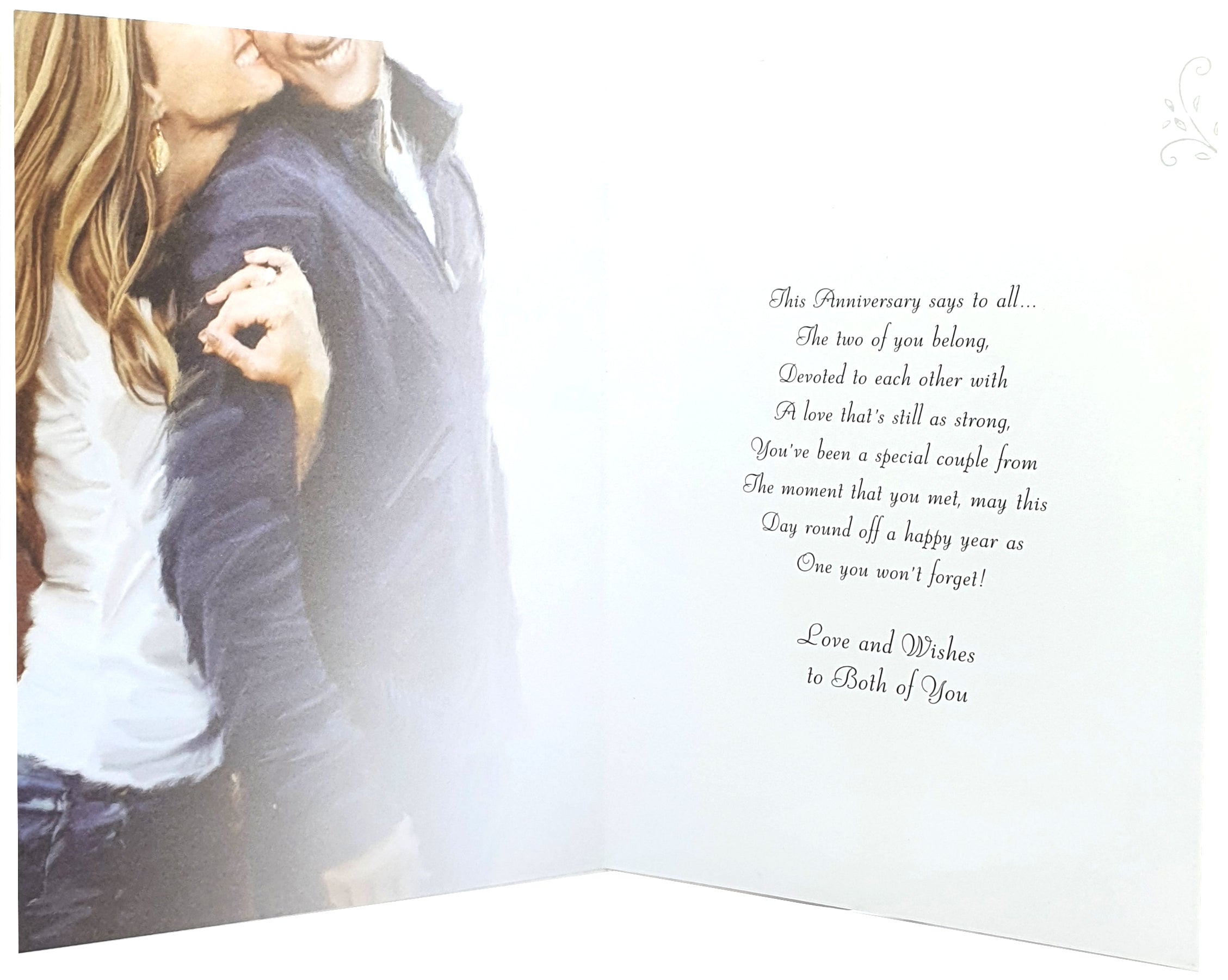 Son and Daughter-in-Law Wedding Anniversary Card