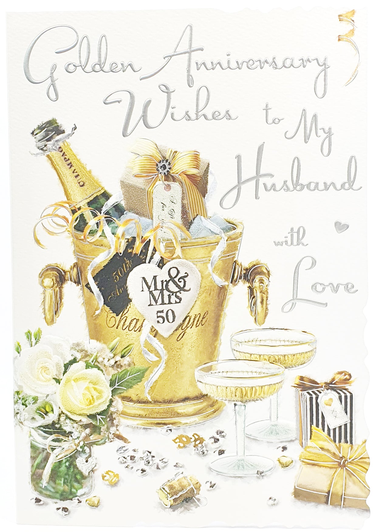 Husband 50th Anniversary Card