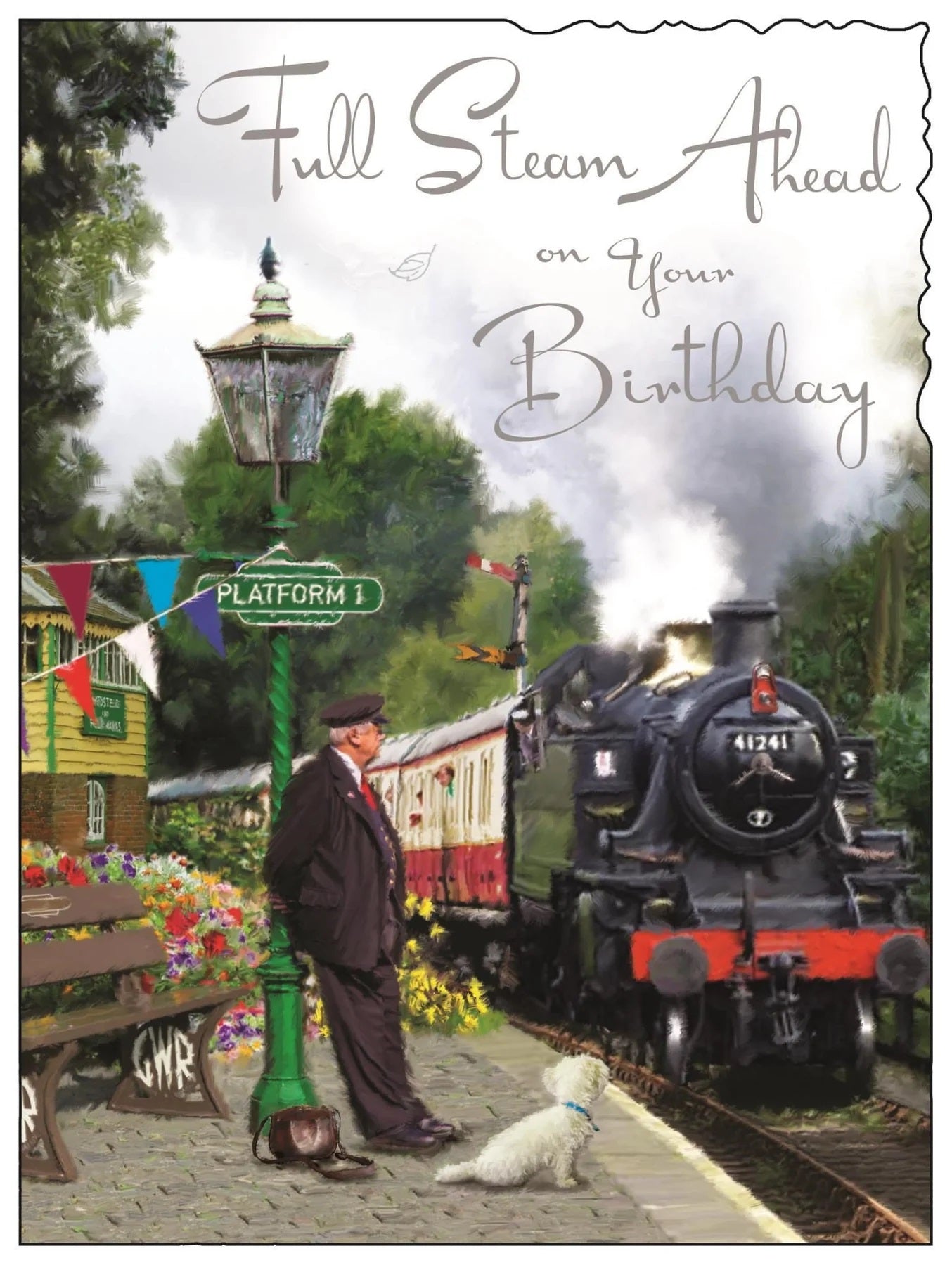 General Birthday Card - Steam Train