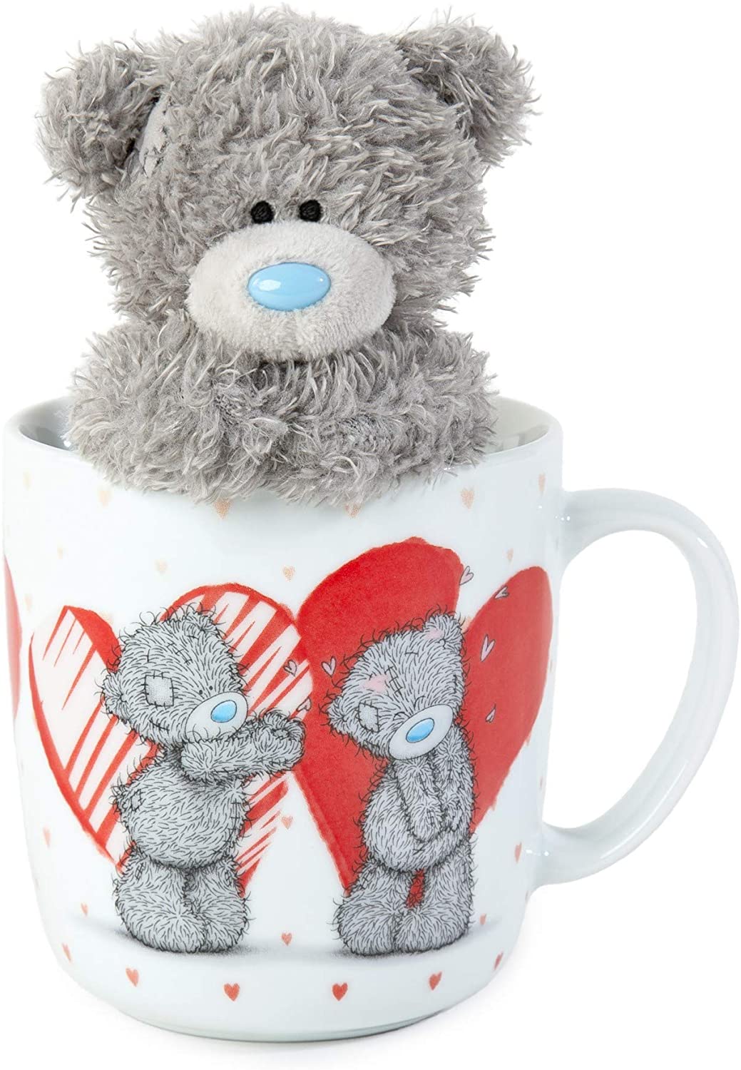 Tatty Teddy Soft Toy with 'In Love' Mug in a Gift Box