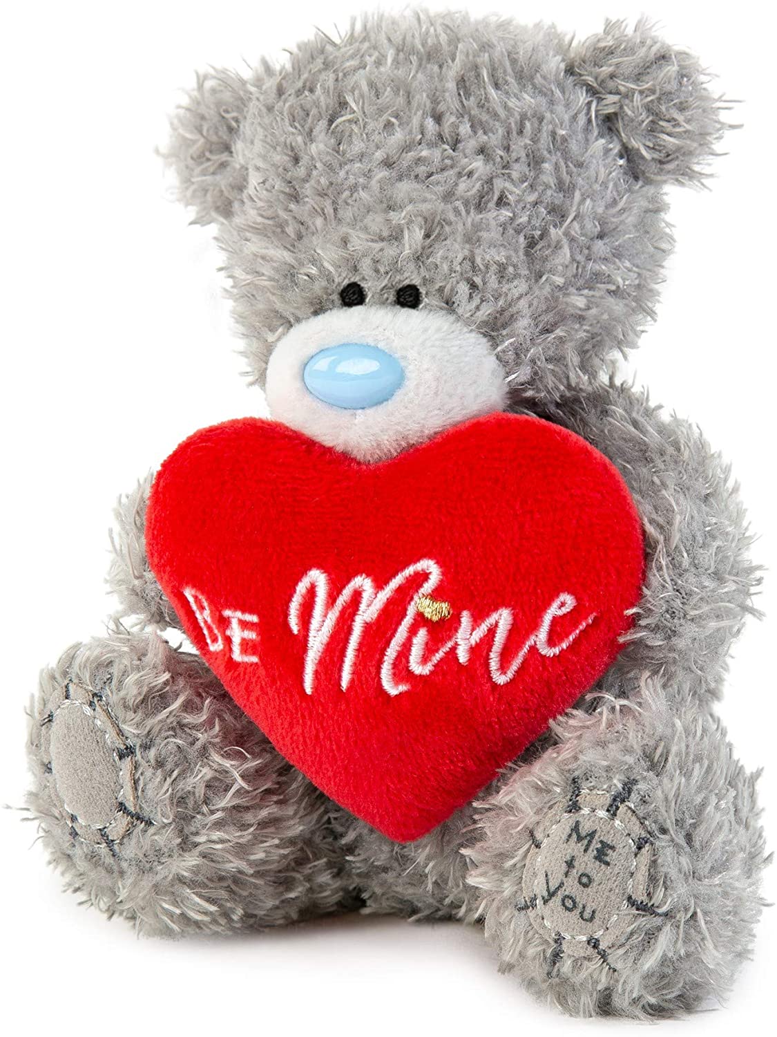Tatty Teddy with 'Be Mine' Heart - Teddy Bear