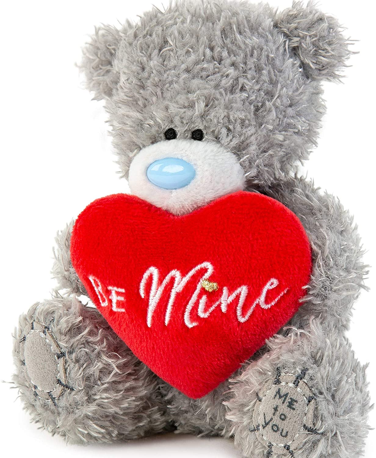 Tatty Teddy with 'Be Mine' Heart - Teddy Bear