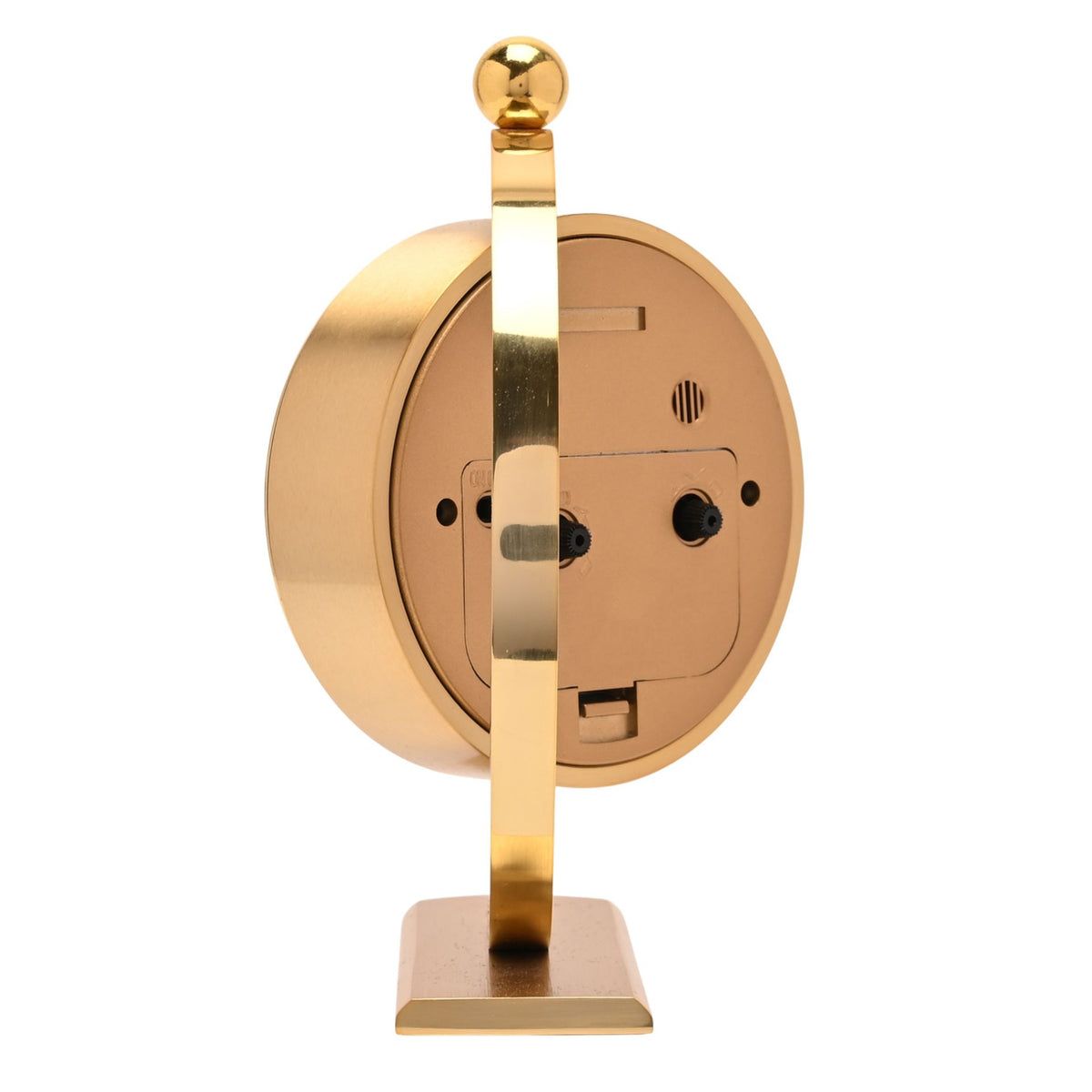 Wm. Widdop Gold Hanging Mantel Alarm Clock