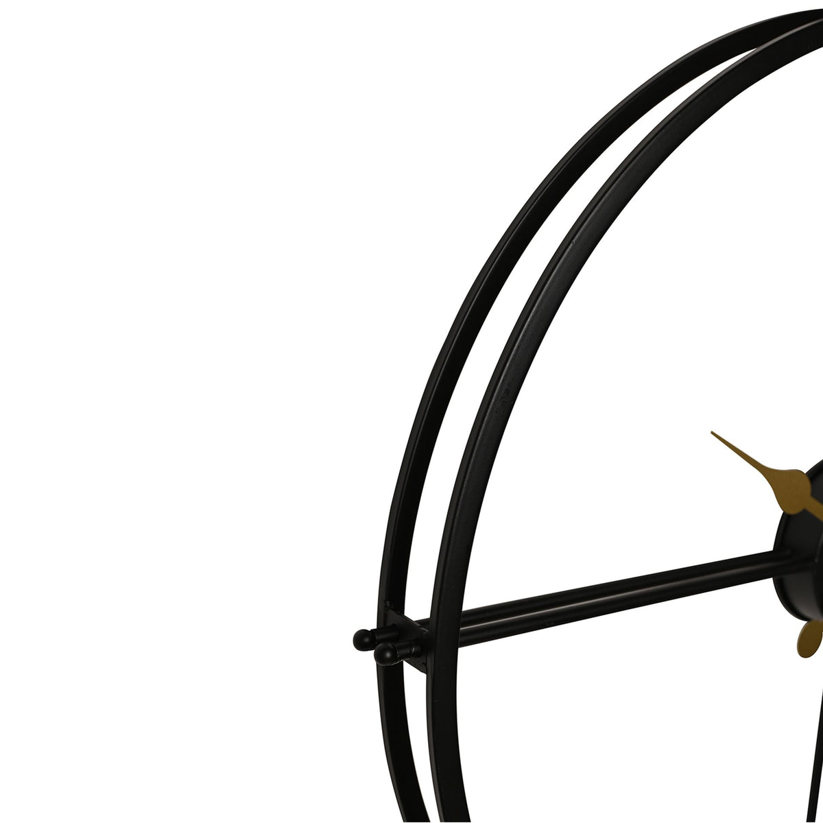 Hometime Round Wall Clock Cut Out Design 72 cms