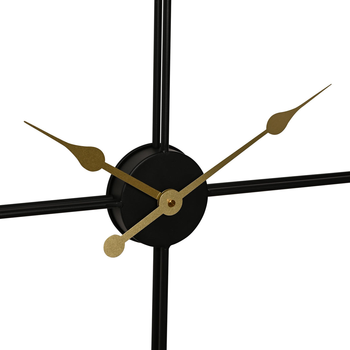 Hometime Round Wall Clock Cut Out Design 72 cms