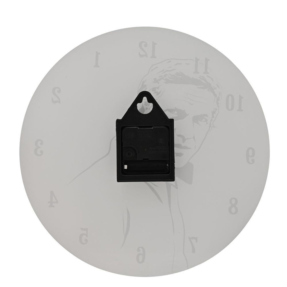 Hometime Iconic Collection Glass Wall Clock 30cm The Cool 60's Film Icon