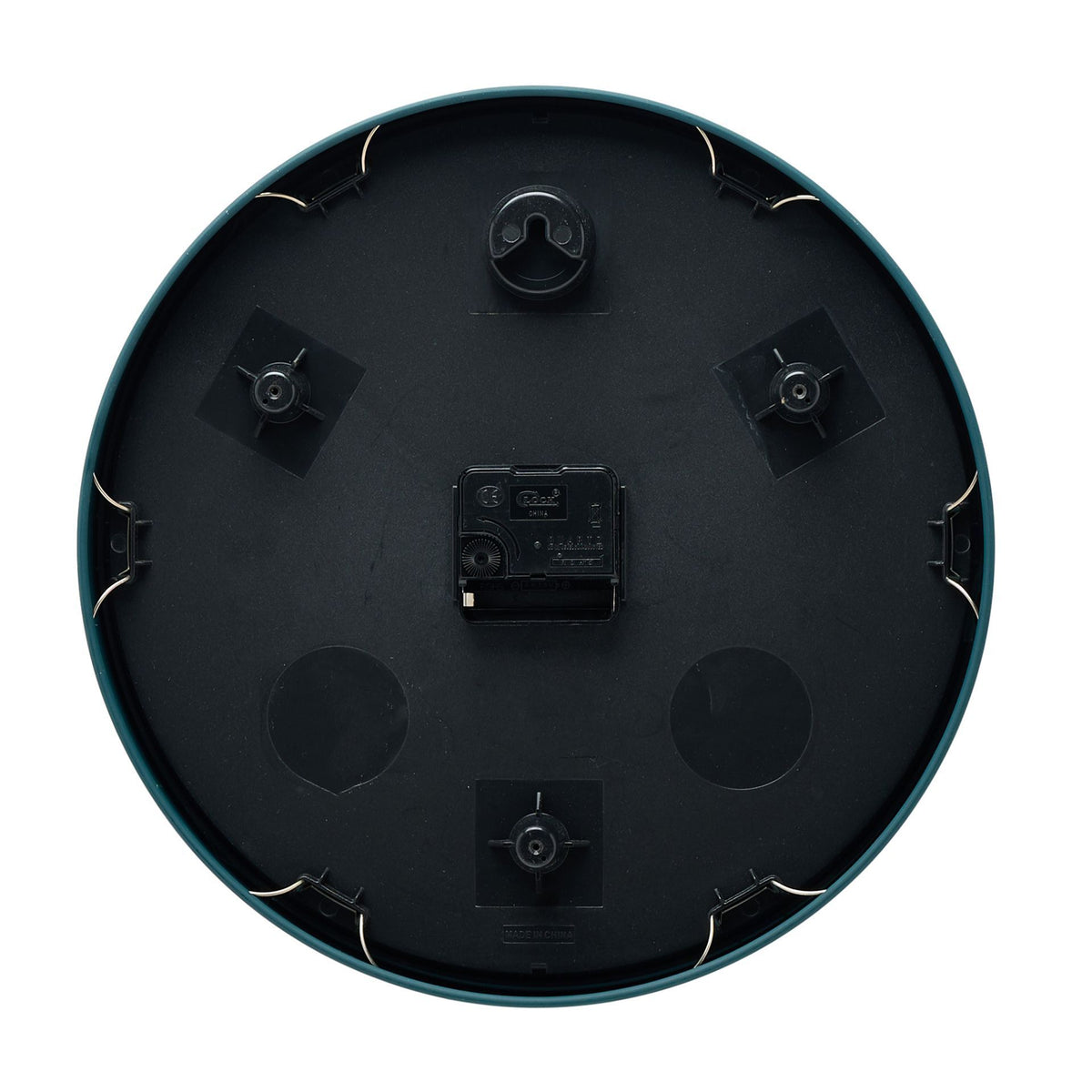 Interval Metal Wall Clock 32cm - Emerald