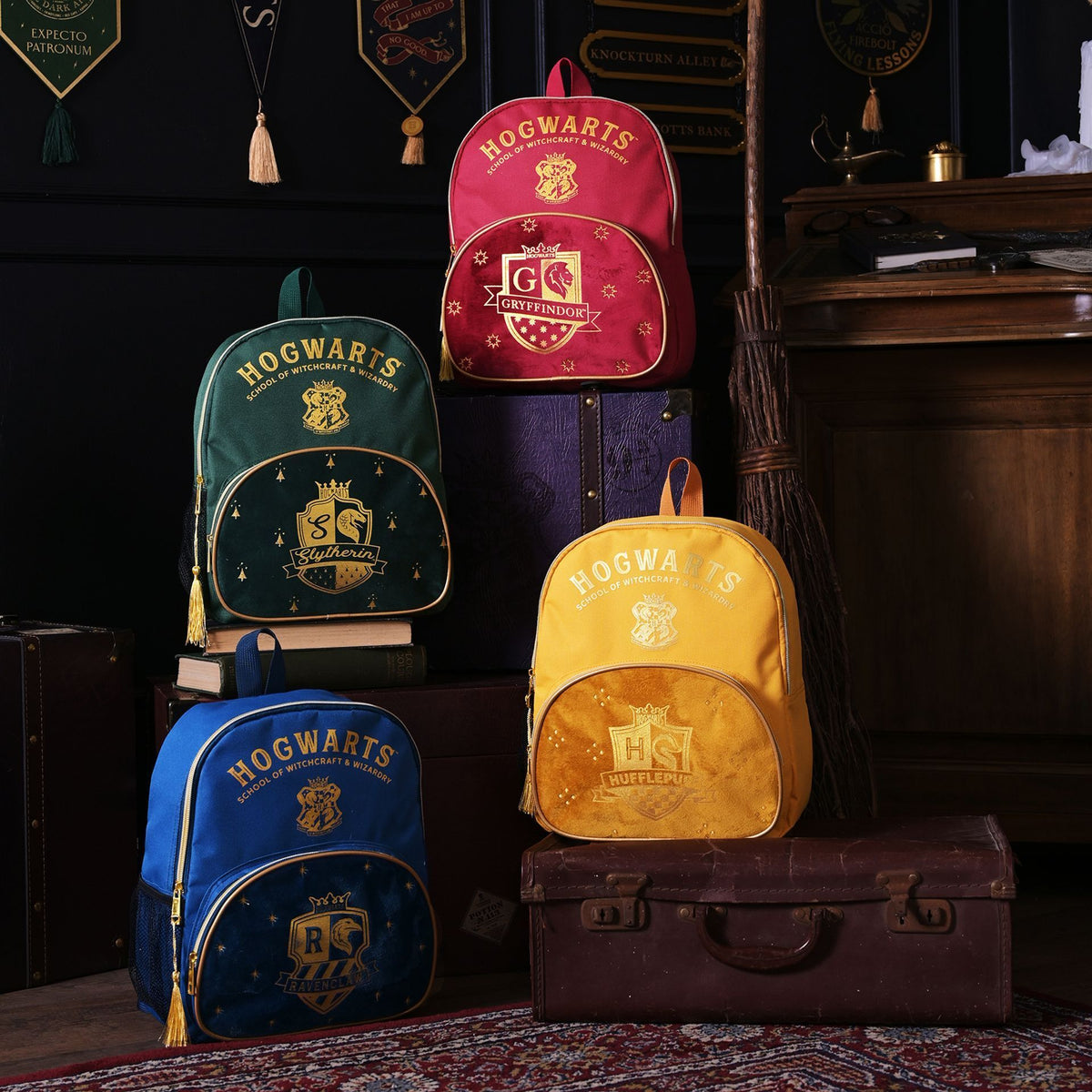 Warner Bros Harry Potter Alumni Backpack Slytherin