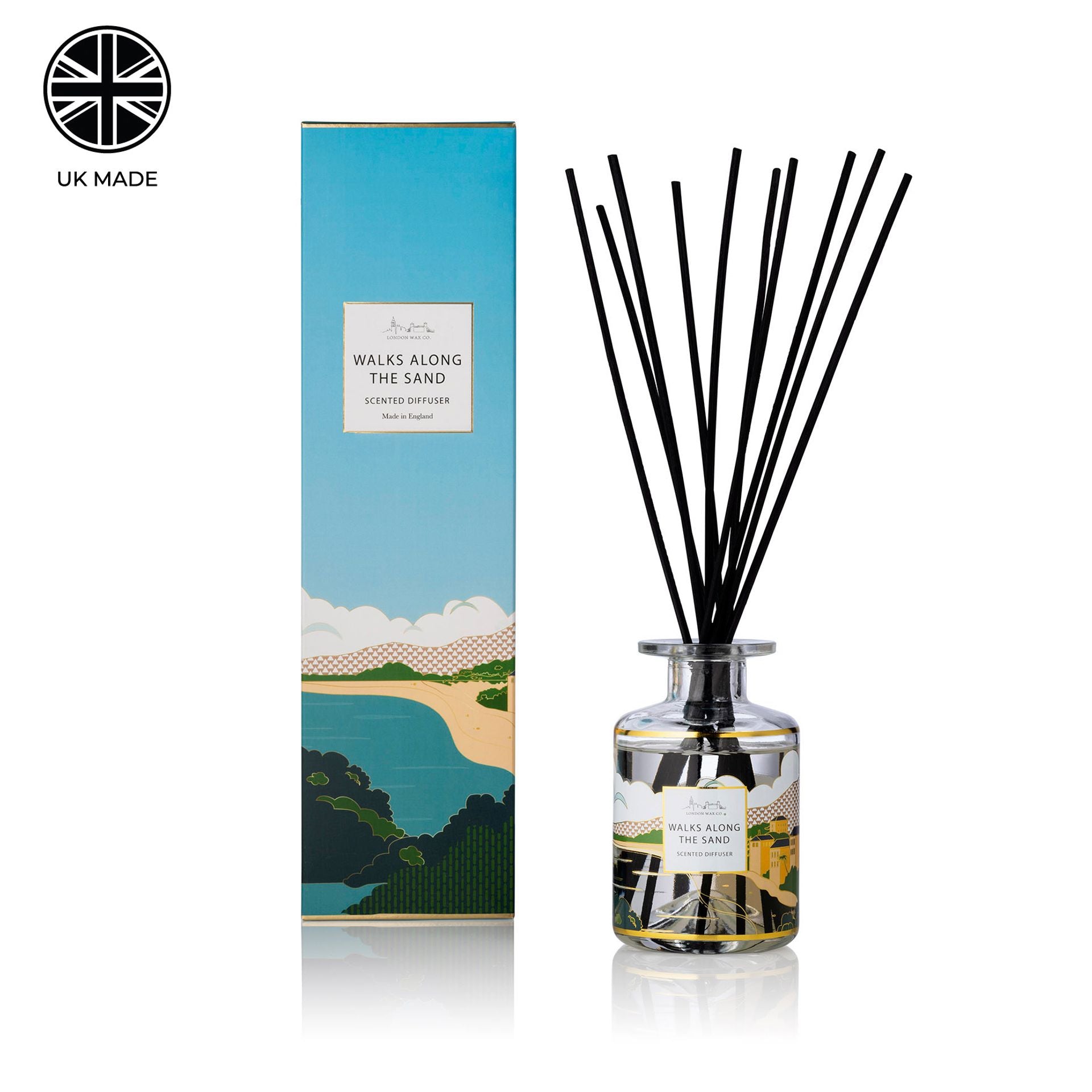 The London Wax Company Walks Along The Sand Diffuser 177ml