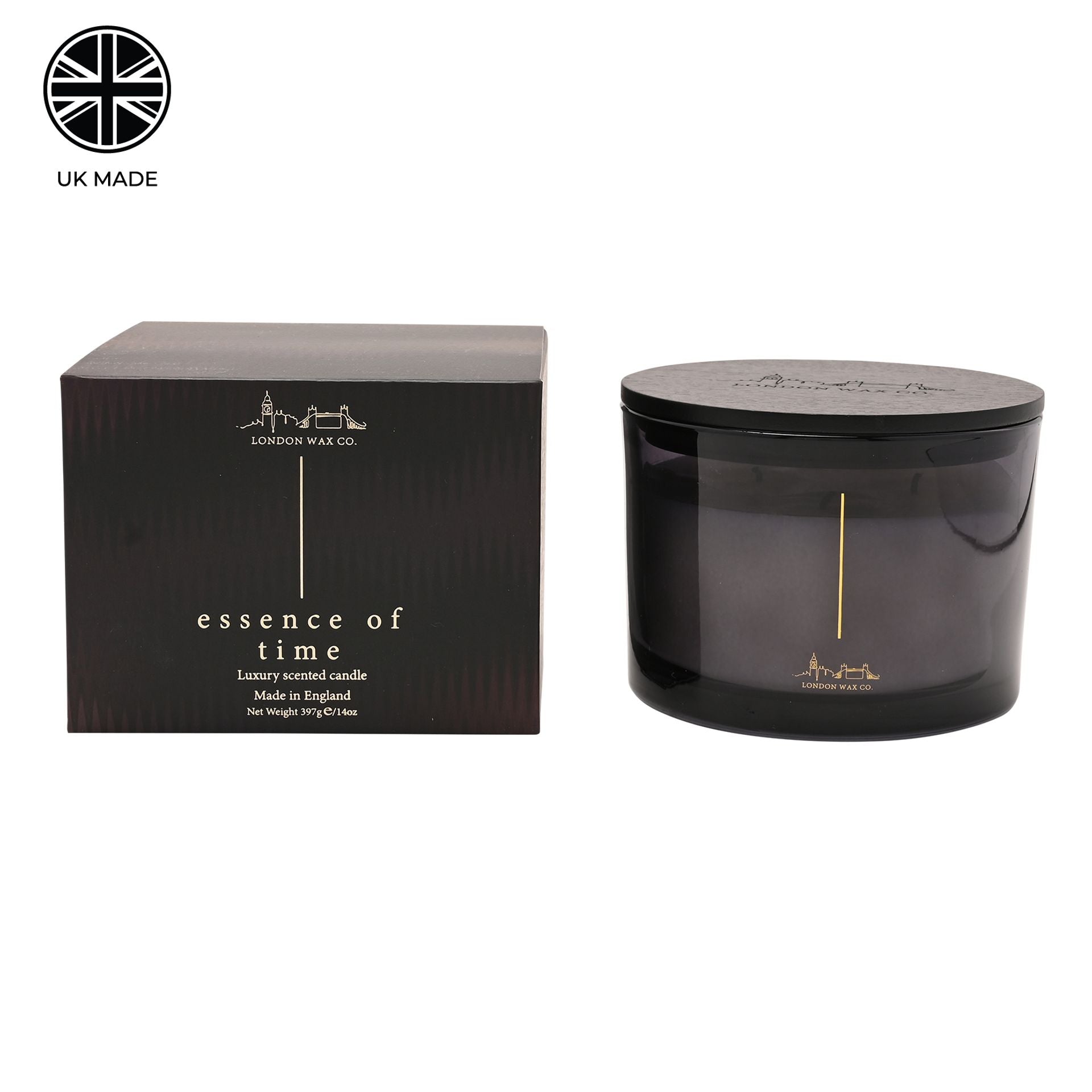 The London Wax Company Essence Of Time 3 Wick Candle 397g