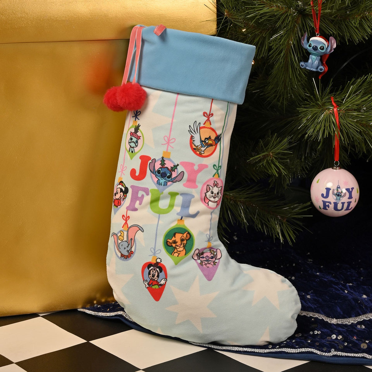Disney Icons Present Stocking