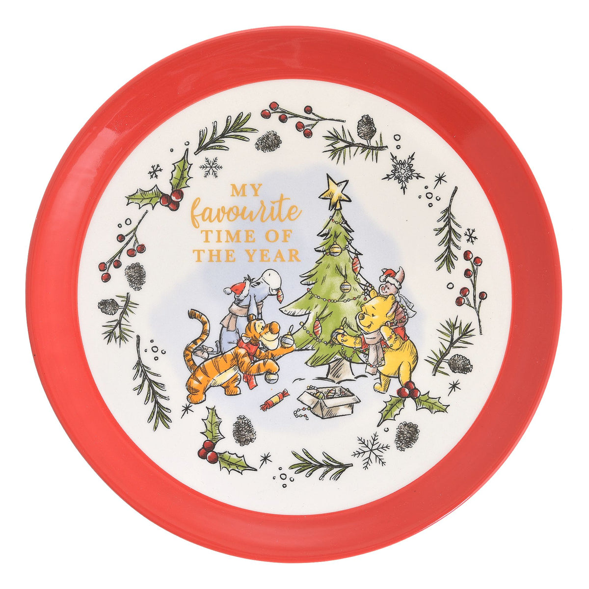 Disney Winnie Ceramic Dinner Set