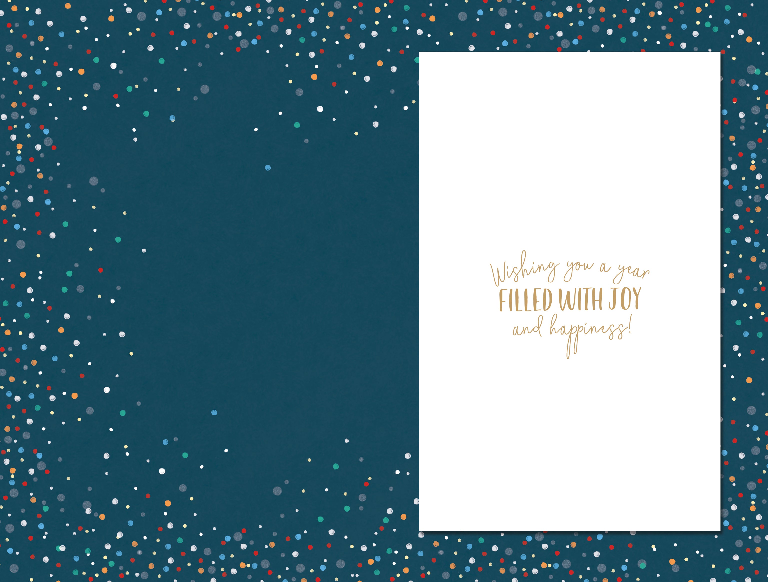 New Year Card - Bubbly Bottle