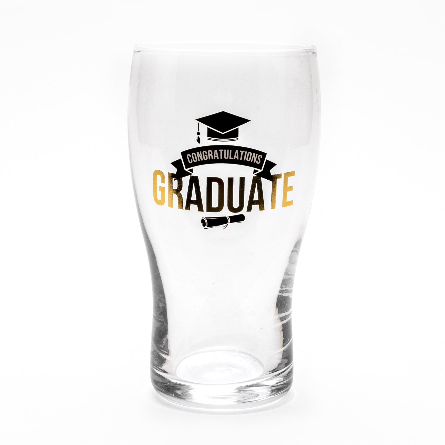 Graduation Beer Glass - Congratulations Graduate
