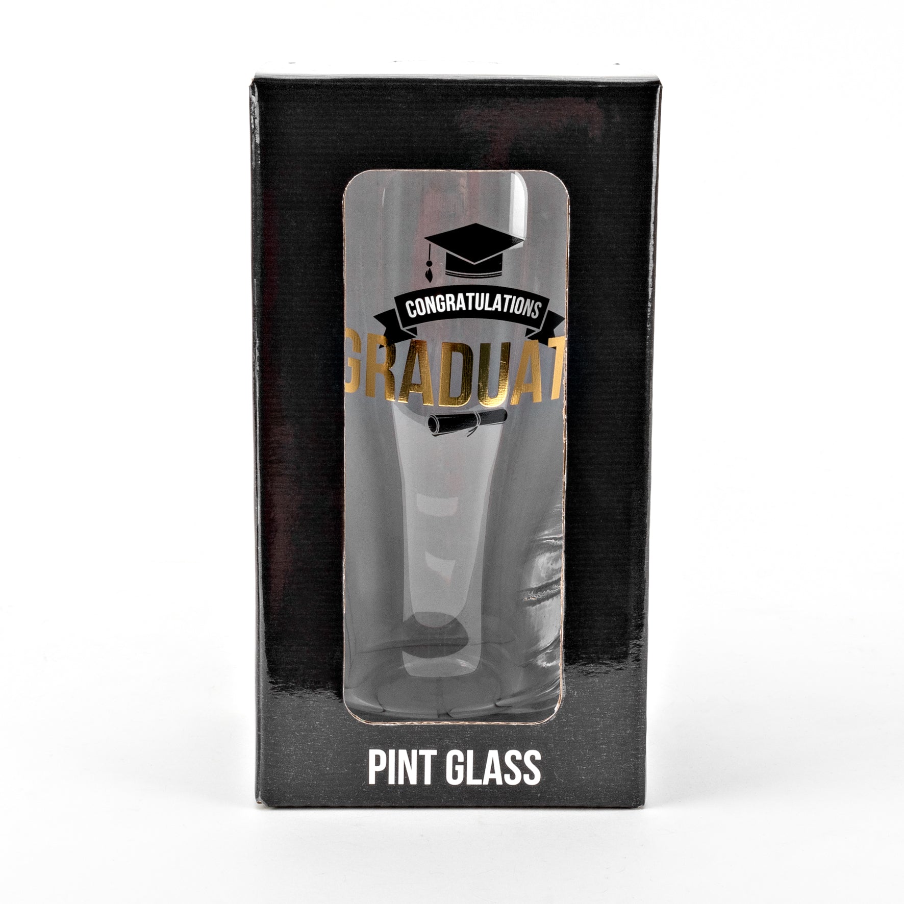 Graduation Beer Glass - Congratulations Graduate