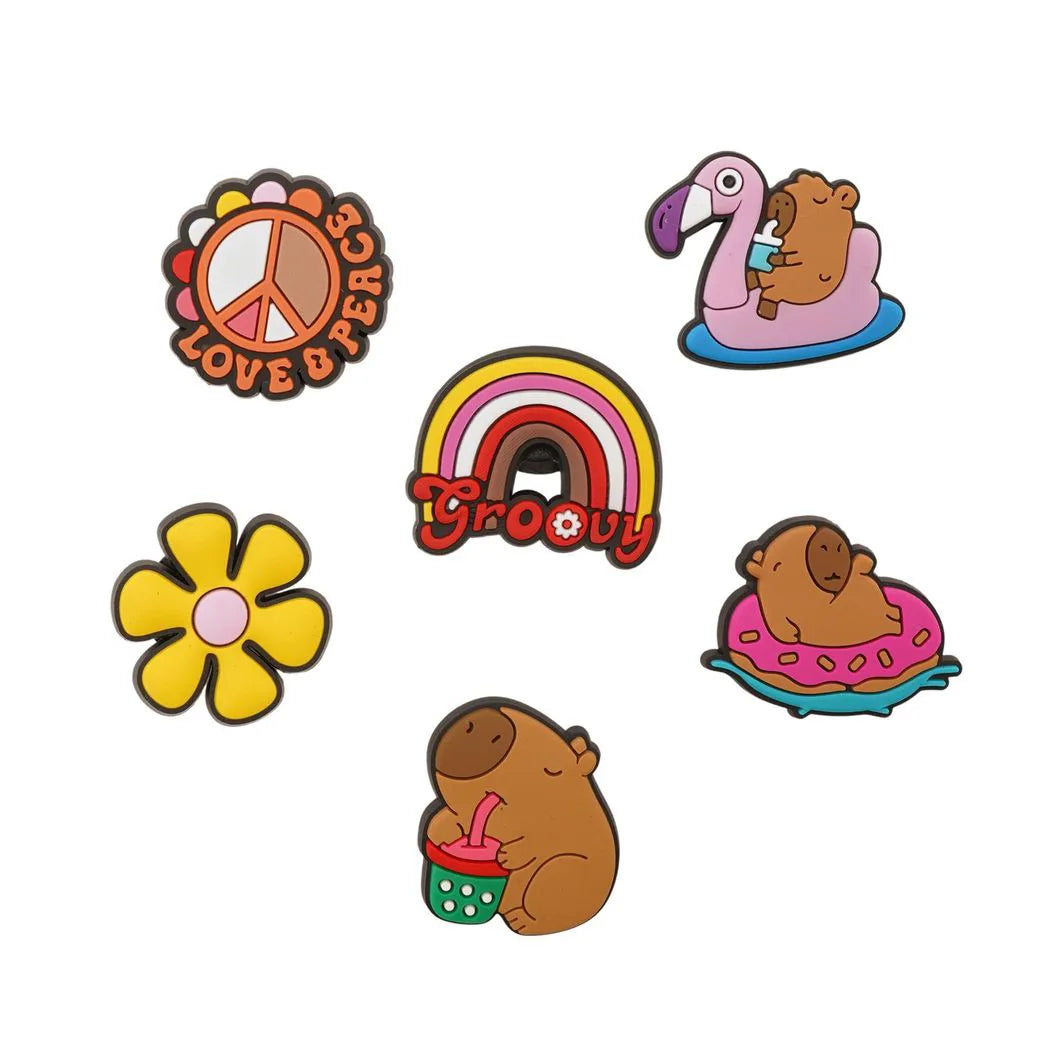 The Feel Good Club 6 Pack of Charms - Capybara