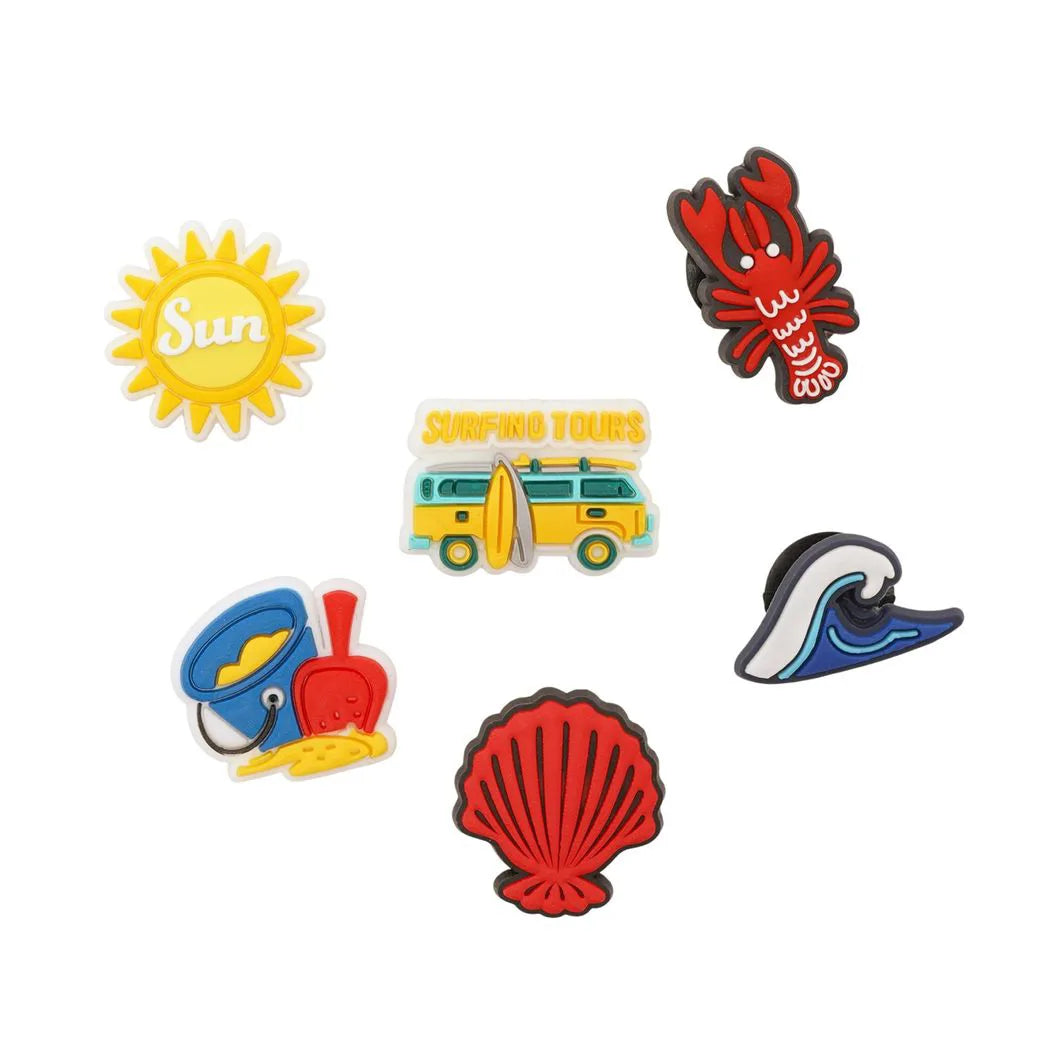 The Feel Good Club 6 Pack of Charms - Beach