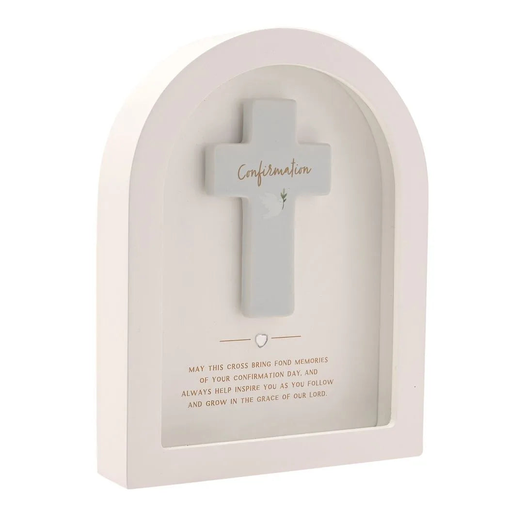 Faith & Hope Framed Plaque - Confirmation