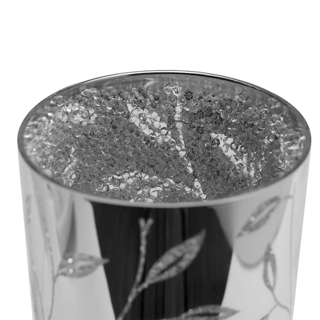 Hestia Glitter Leaf Tube Lamp 15cm