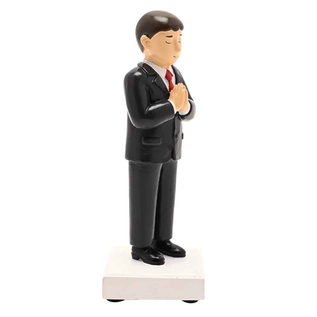 Faith & Hope Figurine - Communion Boy - Brown Hair
