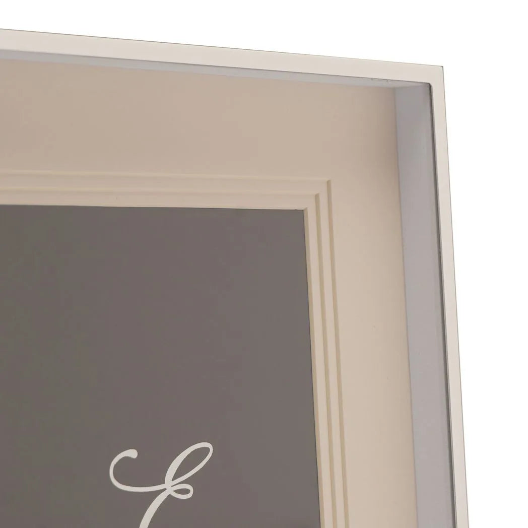 Elegance Silverplated Triple Layer Mount Photo Frame 4" x 6"
