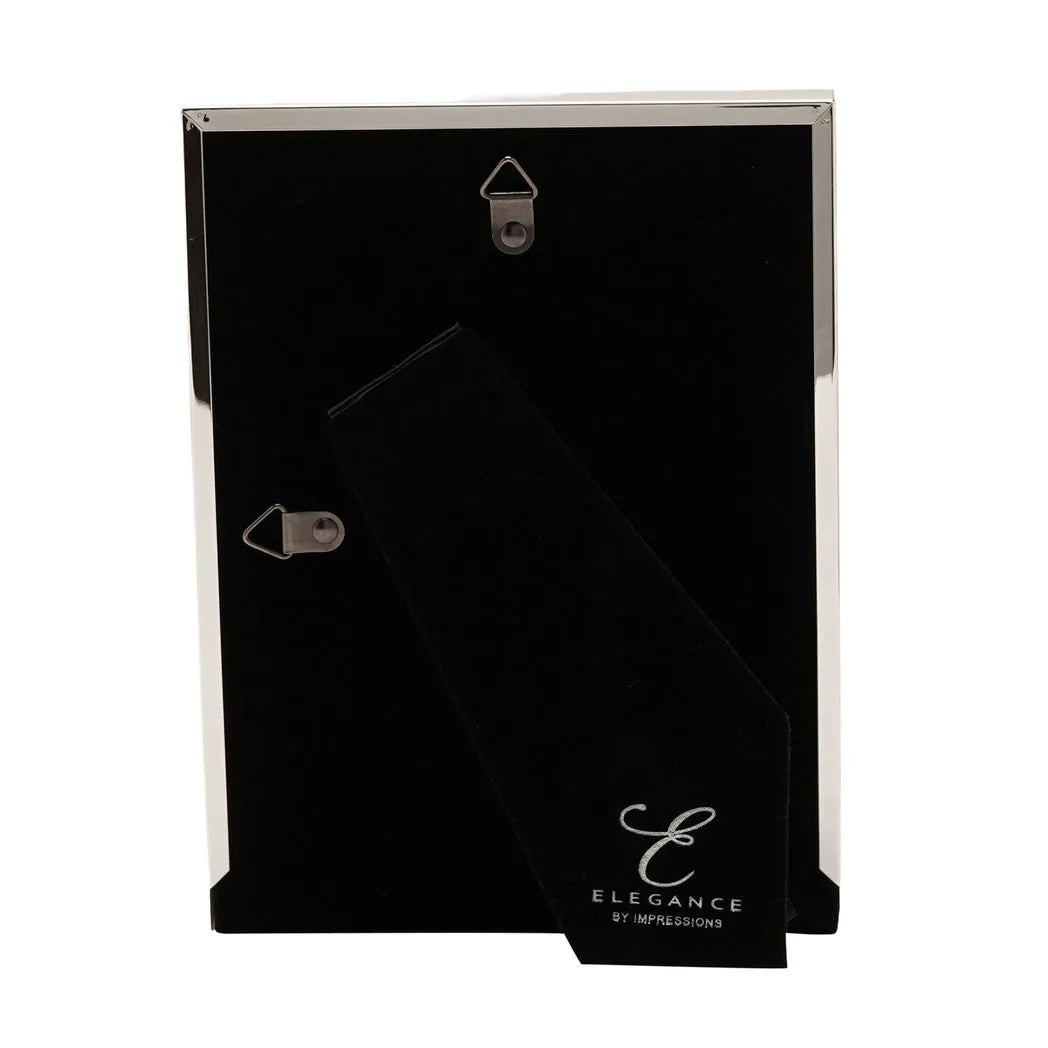 Elegance Silverplated Triple Layer Mount Photo Frame 5" x 7"