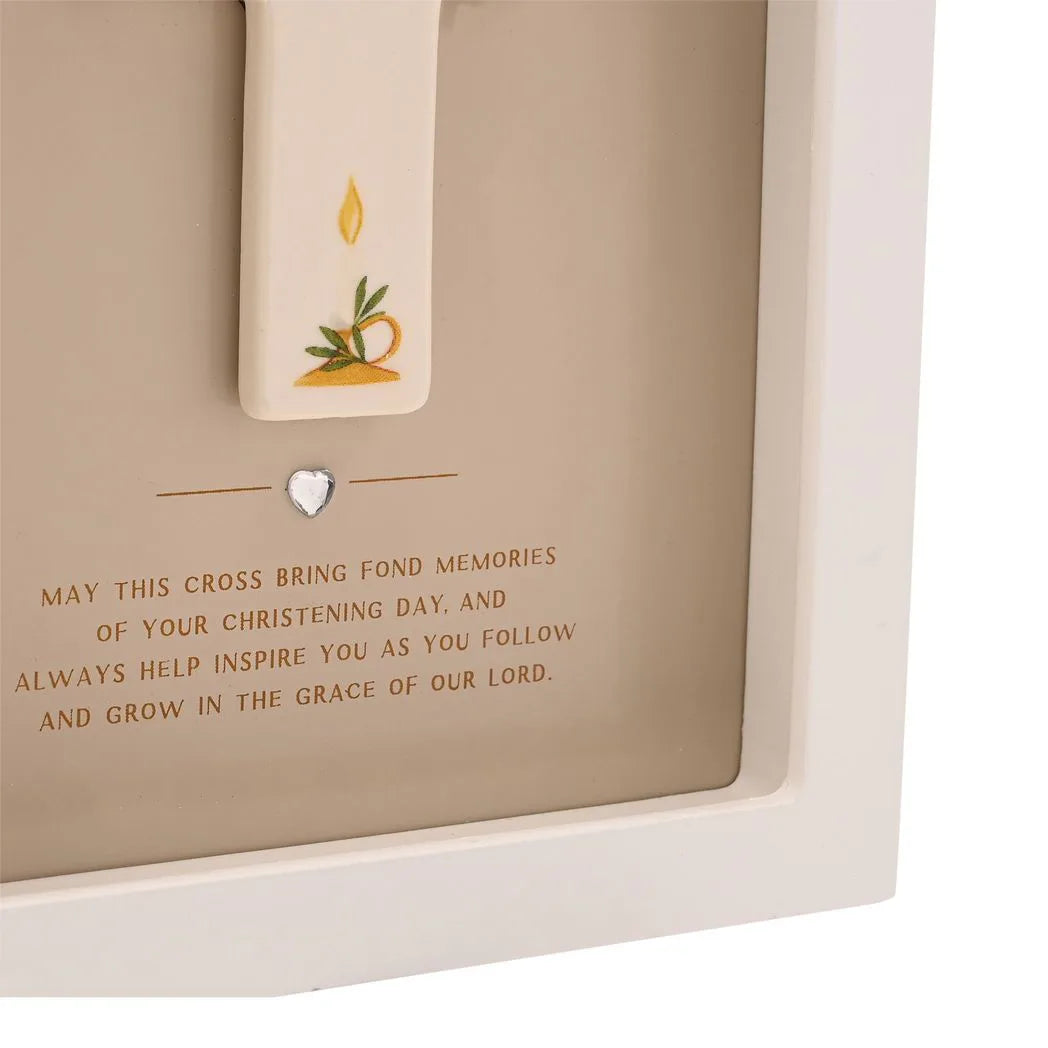 Faith & Hope Framed Plaque - Christening