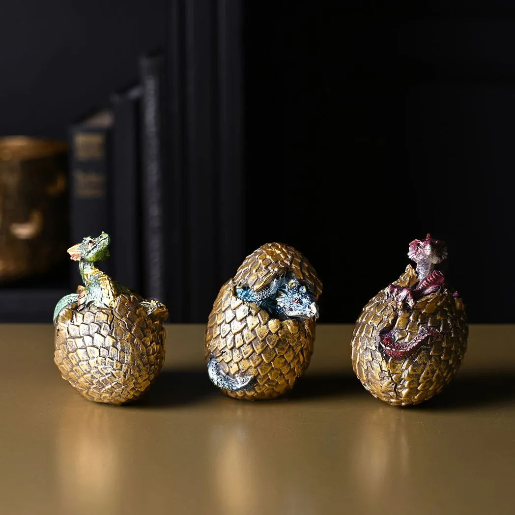 Willow Golden Dragon Egg Figurine