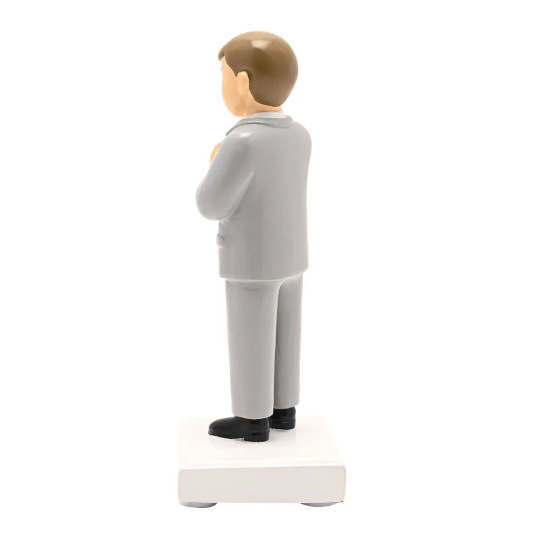 Faith & Hope Figurine - Communion Boy - Brown Hair