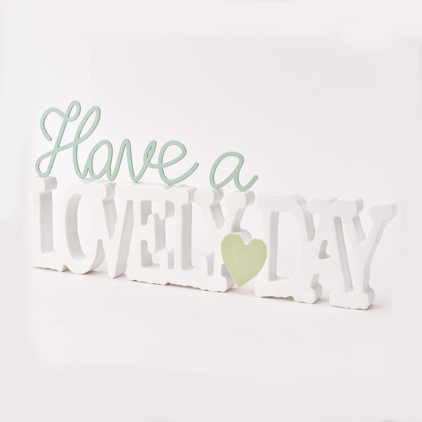 'Lovely Day' Mantel Plaque - Have A Lovely Day