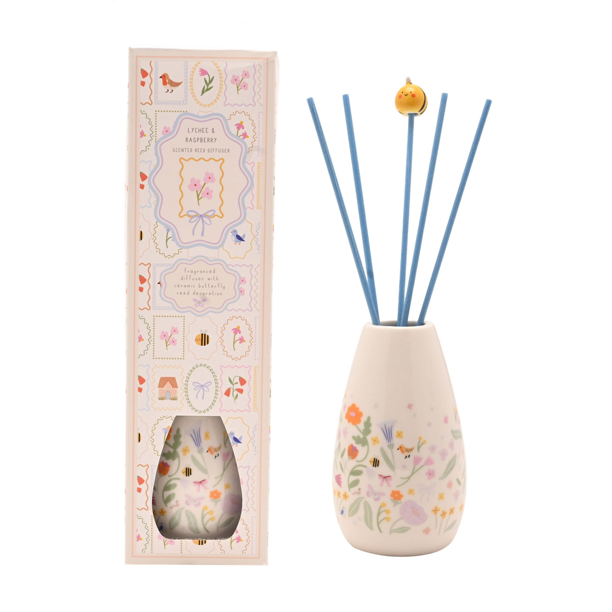 Love Life Ceramic Diffuser - Flowers