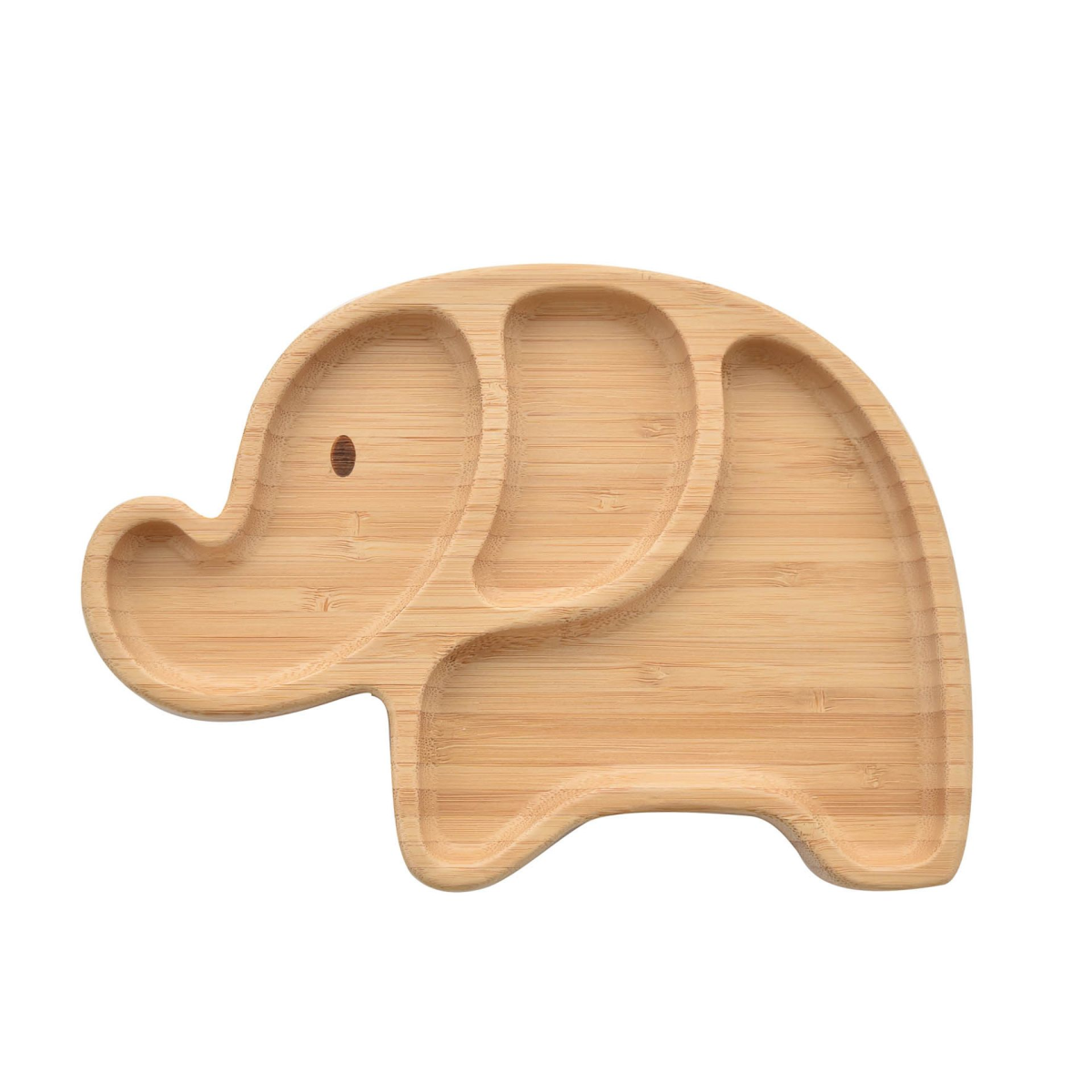 Bambino Bamboo & Silicone Elephant Base Plate