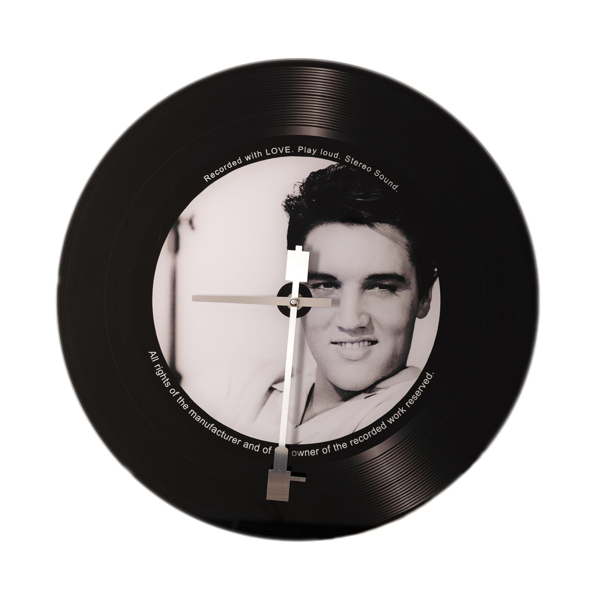 Iconic Collection Glass Wall Clock 38 cm