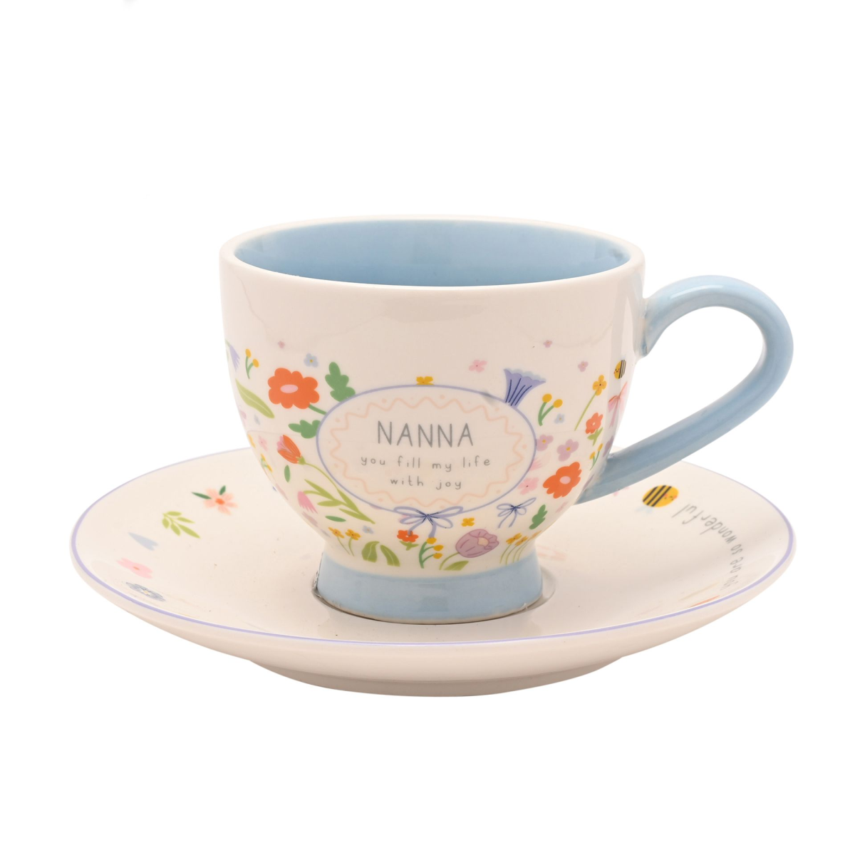 Love Life Cup & Saucer - Nanna