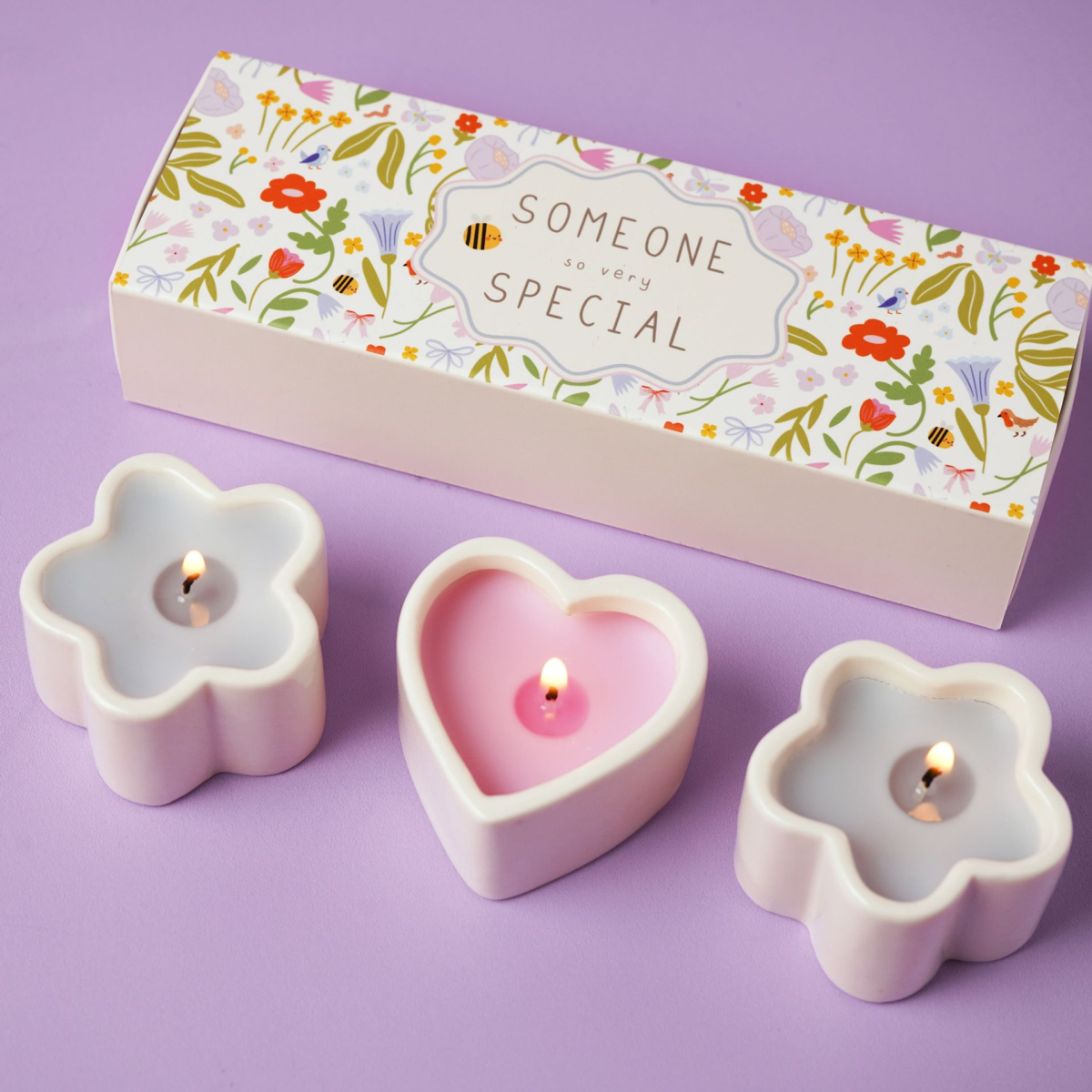 Love Life Set Of 3 Mini Candles - Someone Special