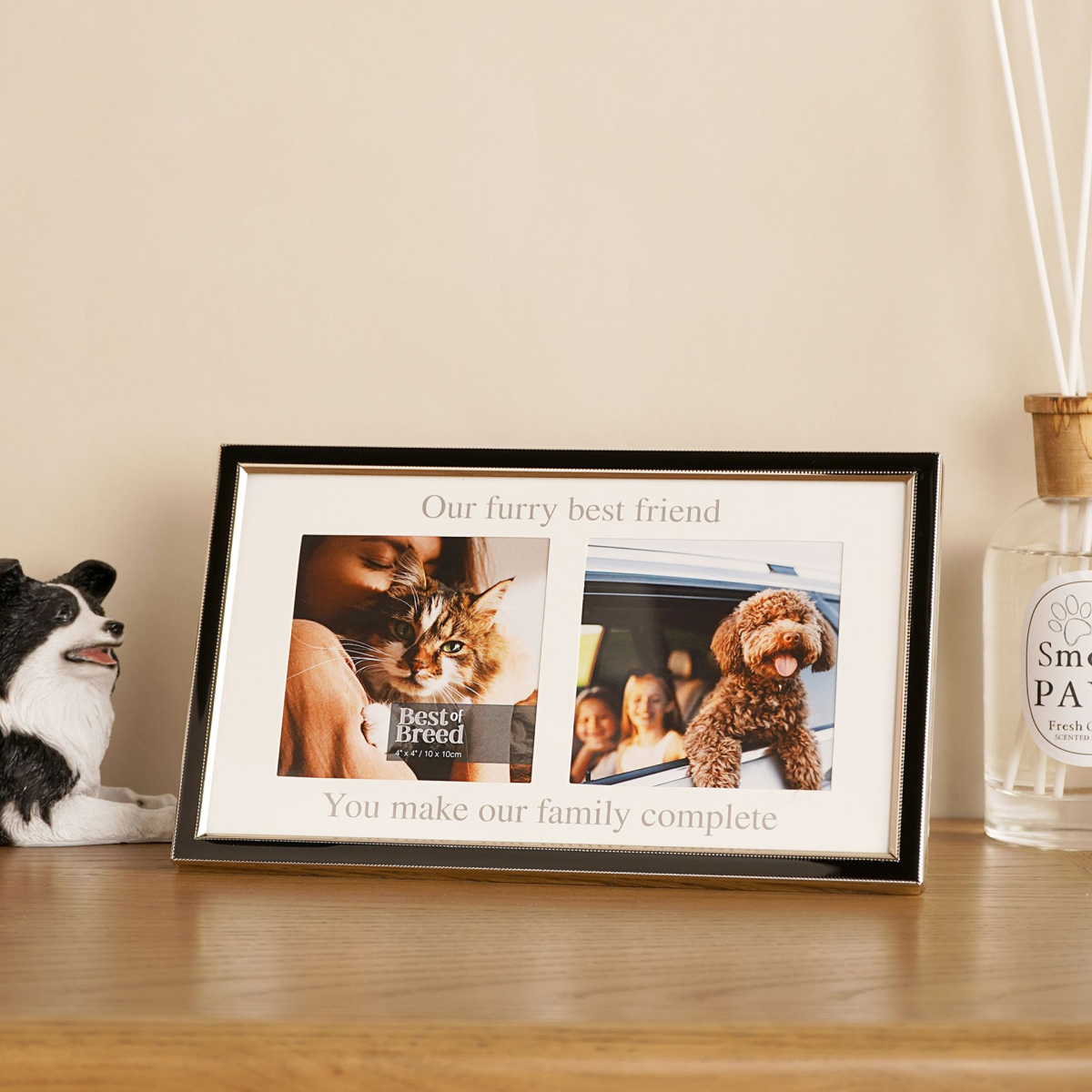 Best Of Breed Our Furry Best Friend 2 Aperture Photo Frame